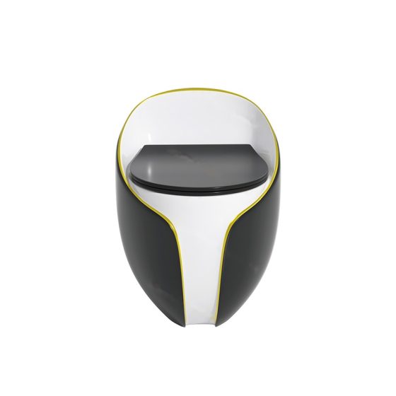 LT-1356-CG-BLGLW black one-piece-toilets