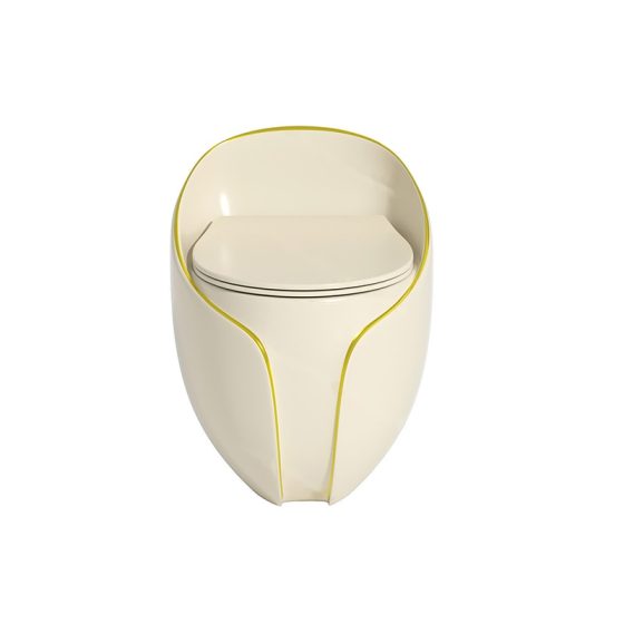 LT-1356-CG-IVGL gold one-piece-toilets