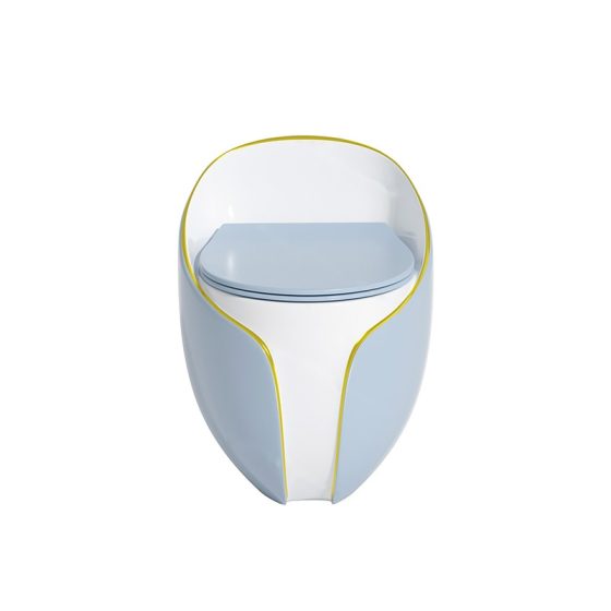 LT-1356-CG-LGBUGLW patterned one-piece-toilets