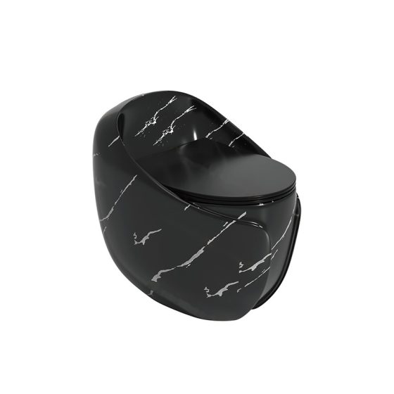 LT-1356-DP-BL black one-piece-toilets