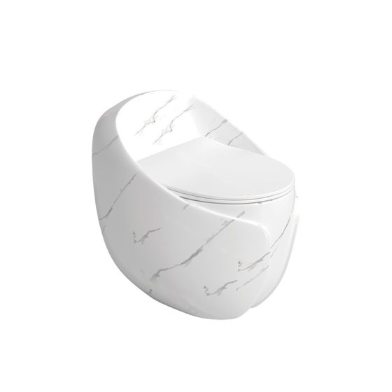 LT-1356-DP-W white one-piece-toilets