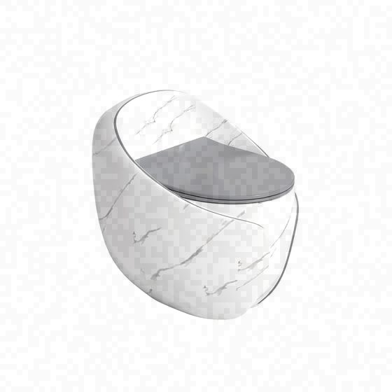 LT-1356-DP-WLGSGL white one-piece-toilets