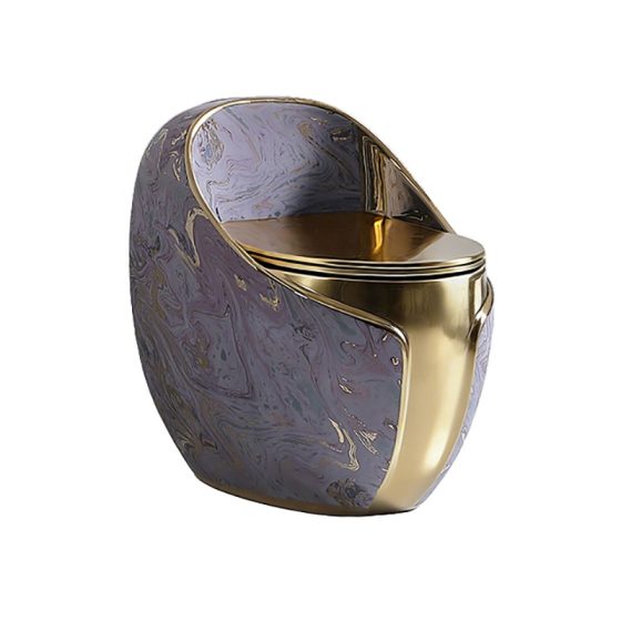 LT-1356-GID-GRG2 colored one-piece-toilets