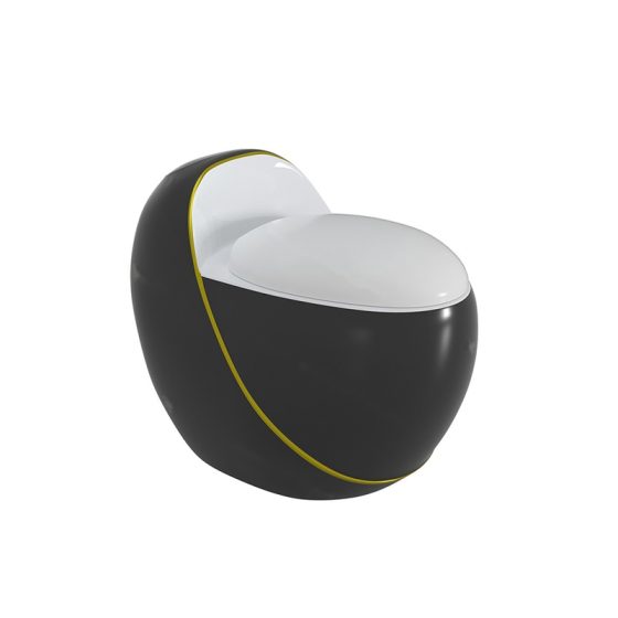 LT-1357-CG-BLGLW black one-piece-toilets