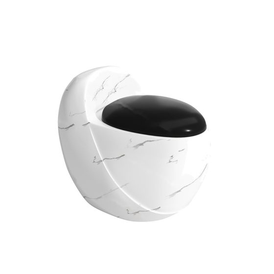 LT-1357-DP-WBL white one-piece-toilets