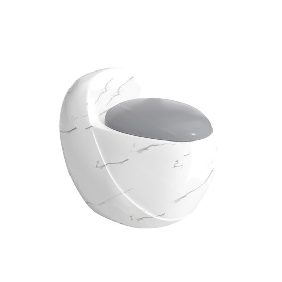 LT-1357-DP-WLG white one-piece-toilets