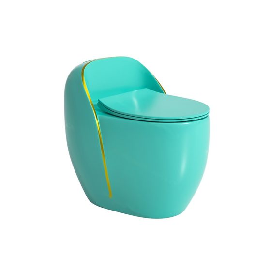 LT-1358-CG-GBUGL colored one-piece-toilets