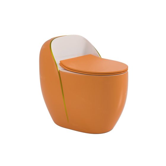 LT-1358-CG-OGLW colored one-piece-toilets