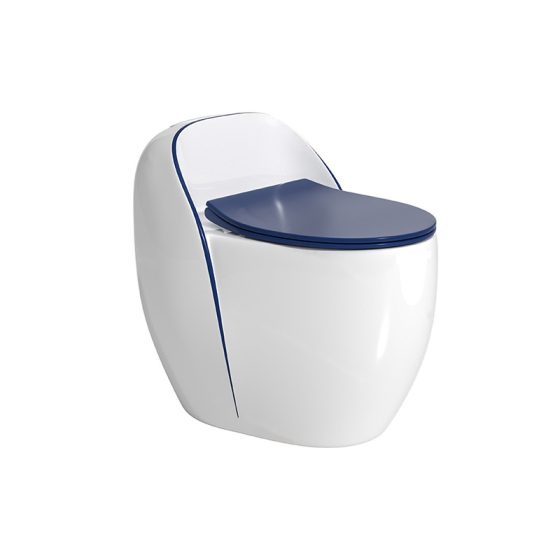 LT-1358-CG-SBW colored one-piece-toilets