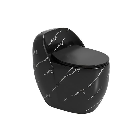 LT-1358-DP-BL black one-piece-toilets