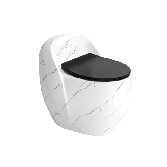 LT-1358-DP-WBL white one-piece-toilets