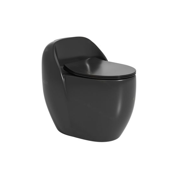 LT-1358-M-BL black one-piece-toilets