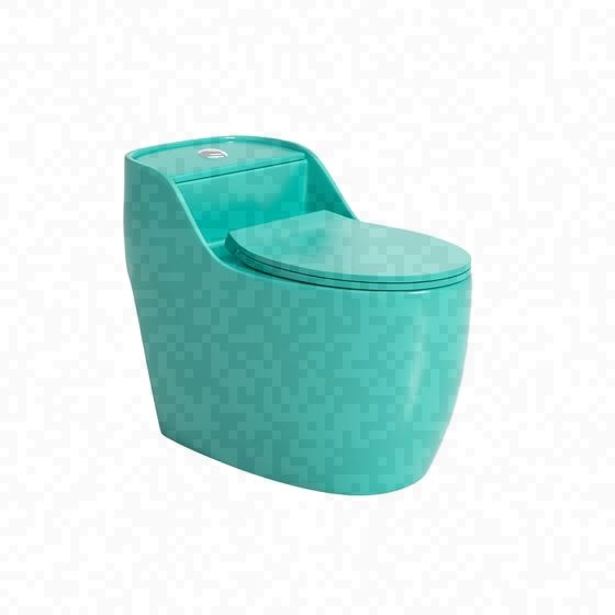 LT-1359-CG-GBU colored one-piece-toilets