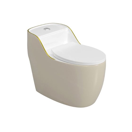 LT-1359-CG-IVGLW patterned one-piece-toilets