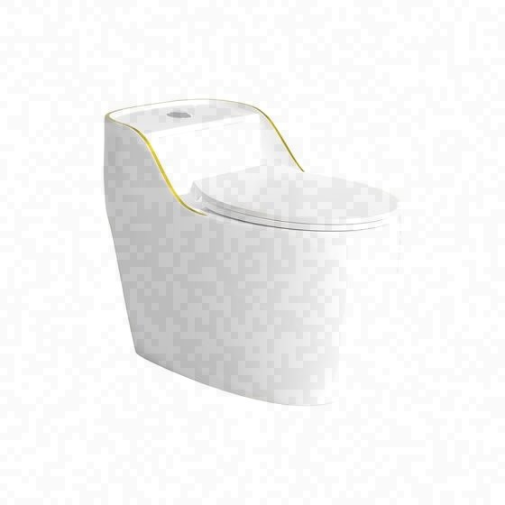 LT-1359-CG-WGL white one-piece-toilets