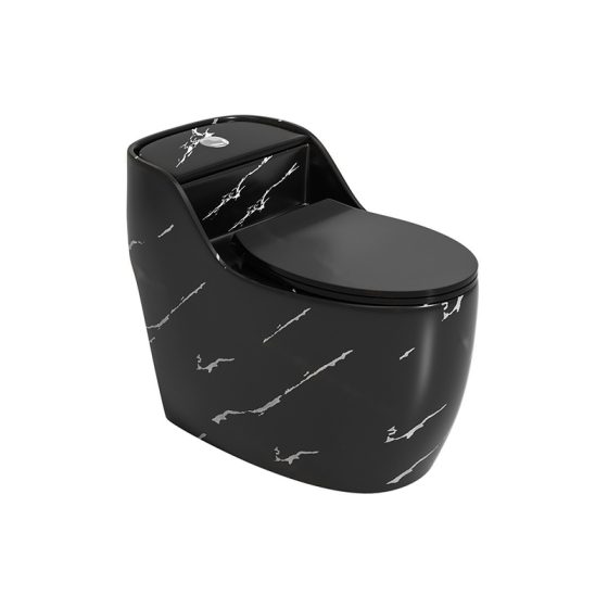 LT-1359-DP-BL black one-piece-toilets