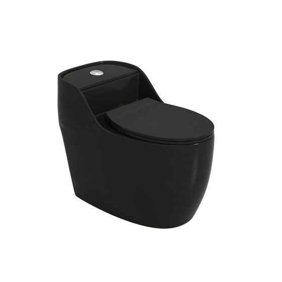 LT-1359-M-BL black one-piece-toilets