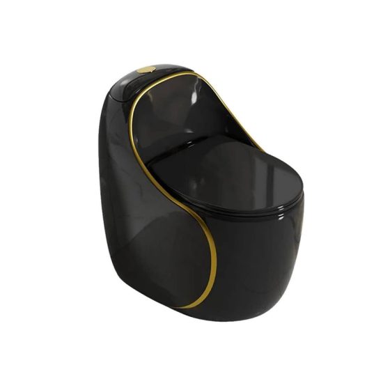 LT-1361-CG-BLGL black one-piece-toilets