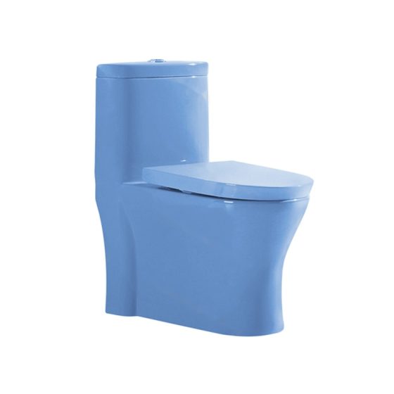 LT-1691-CG-BU colored one-piece-toilets