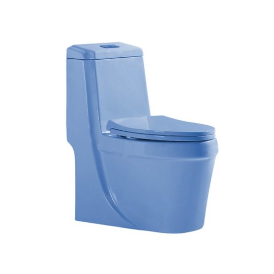 LT-1692-CG-BU colored one-piece-toilets