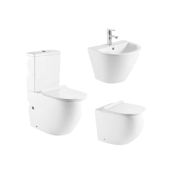 LT-201----LT-401---LT-501 white two-piece-toilet-suites