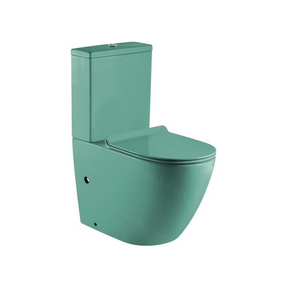 LT-201-M-GN colored two-piece-toilets