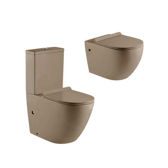 LT-201-M-LB------LT-401WA-M-LB white two-piece-toilet-suites