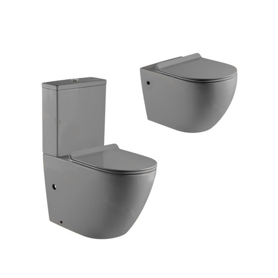 LT-201-M-LG------LT-401WA-M-LG white two-piece-toilet-suites
