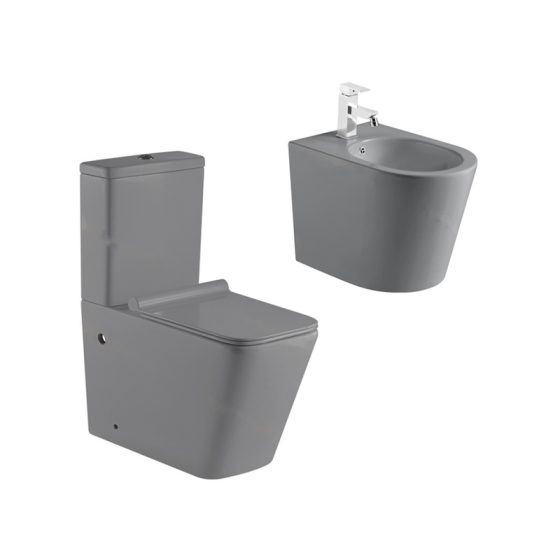 LT-203-M-LG-----LT-402B-M-LG white two-piece-toilet-suites