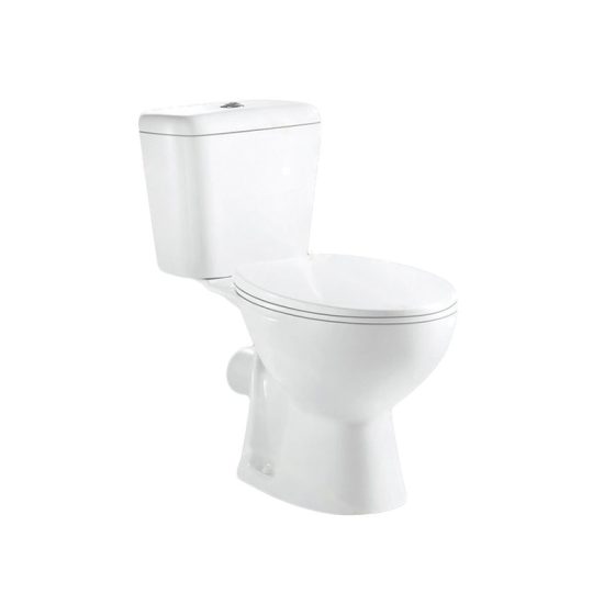 LT-2077 white two-piece-toilets
