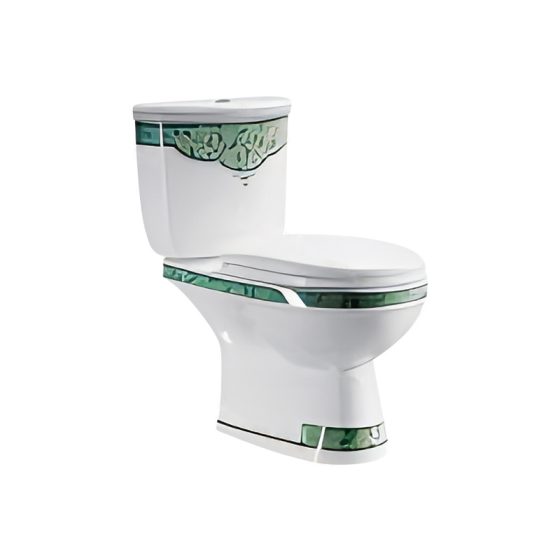 LT-231-DC-CT2 patterned two-piece-toilets