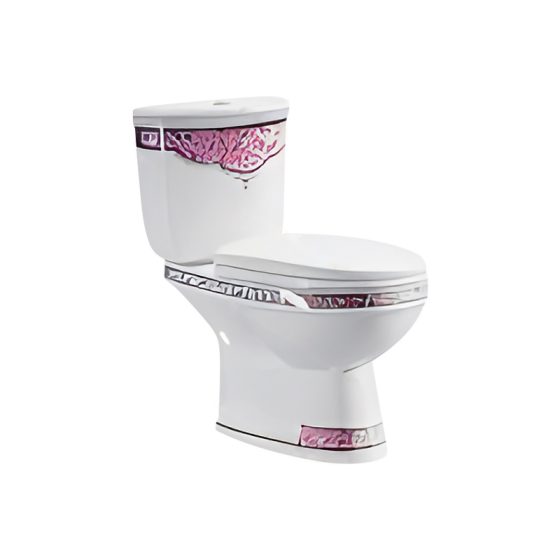 LT-231-DC-CT3 patterned two-piece-toilets