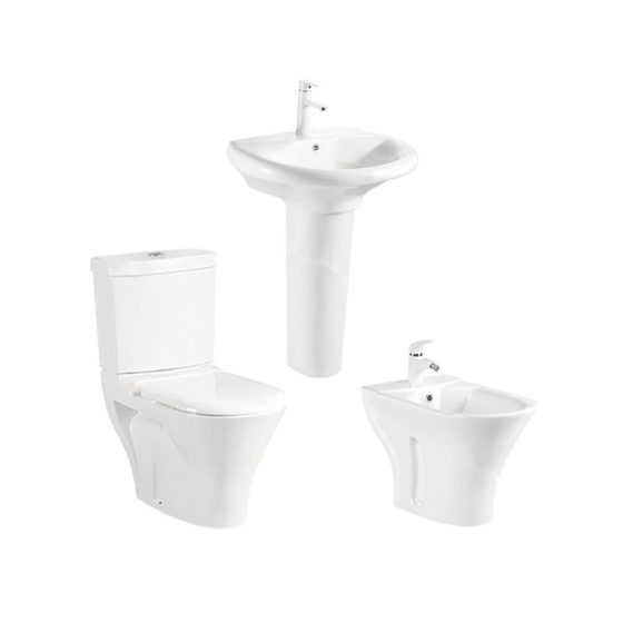 LT-236----LT-436B----LT-336P white two-piece-toilet-suites