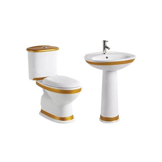LT-237-GI-WG----LT-337P-GI-WG white two-piece-toilet-suites