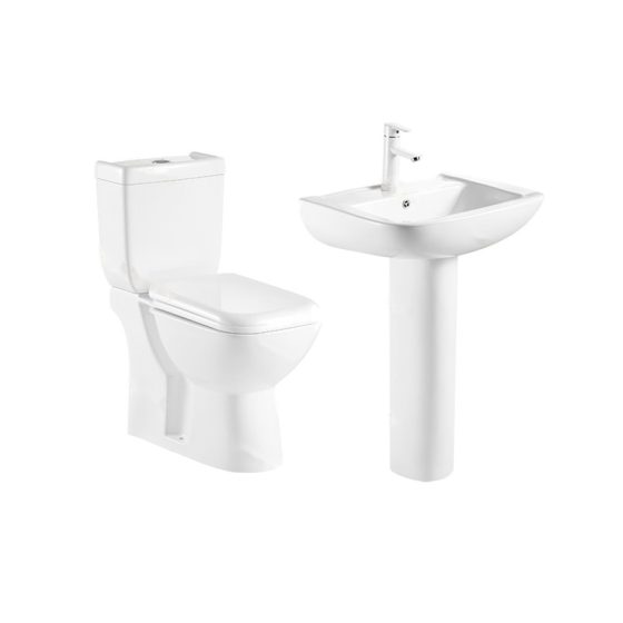 LT-238----LT-338P white two-piece-toilet-suites