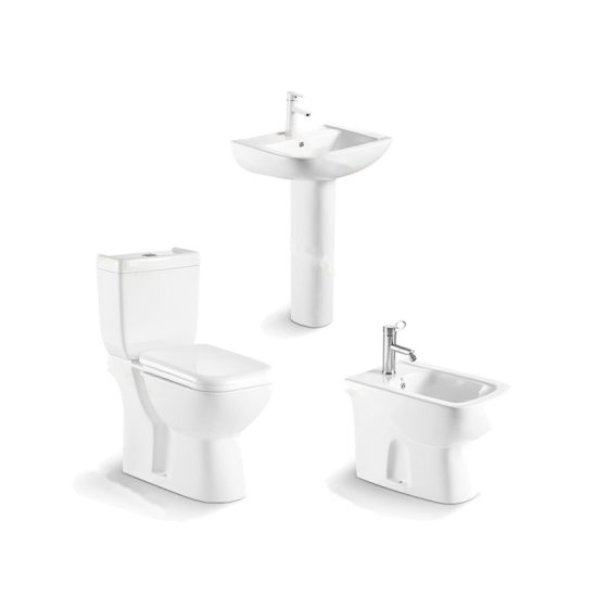 LT-238--LT-438B--LT-338P white two-piece-toilet-suites