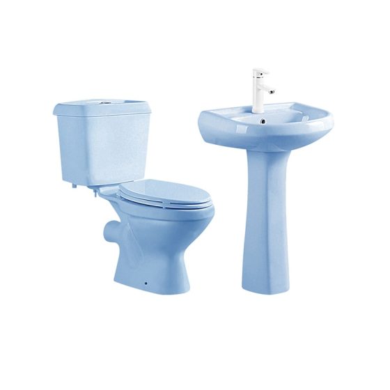 LT-249-CG-BU-----LT-349P-CG-BU white two-piece-toilet-suites
