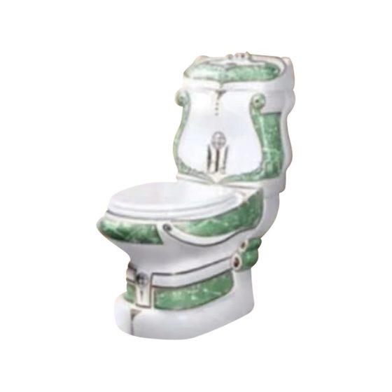 LT-274-GID-WG patterned two-piece-toilets