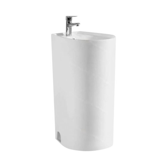 LT-3001 white pedestal-basins