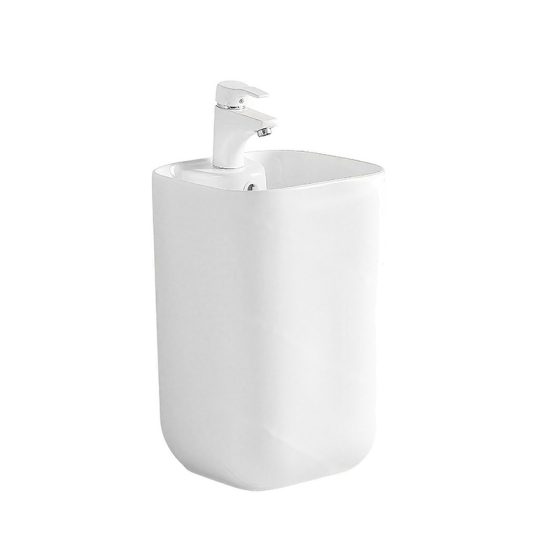 LT-3011 white pedestal-basins