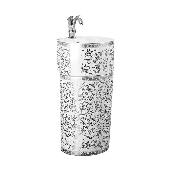 LT-302-GID-SG1 patterned pedestal-basins