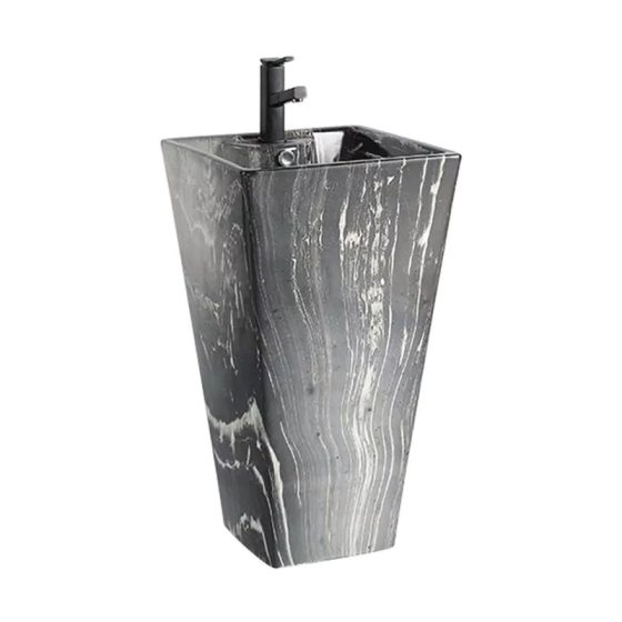 LT-303-DP-3 grey pedestal-basins