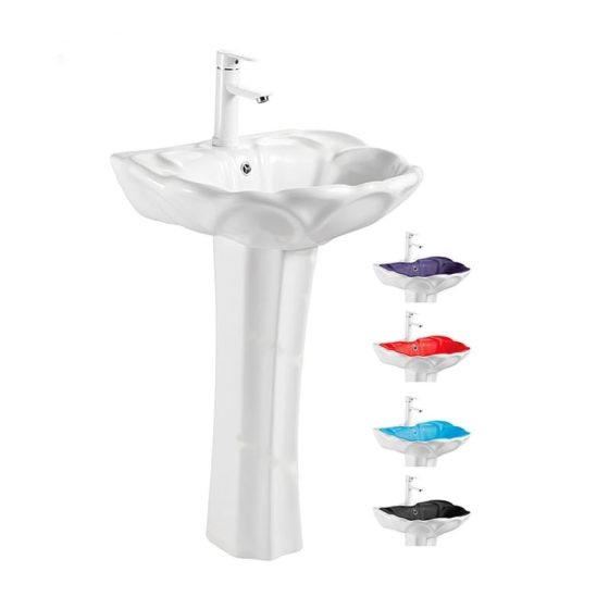 LT-303P white pedestal-basins