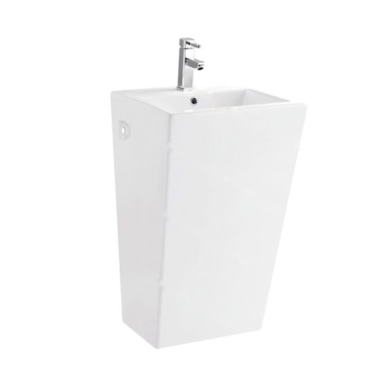 LT-304 white pedestal-basins