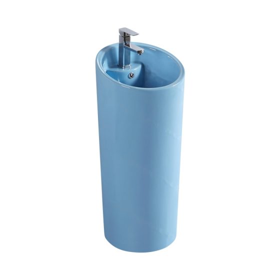 LT-305A-CG-BU colored pedestal-basins