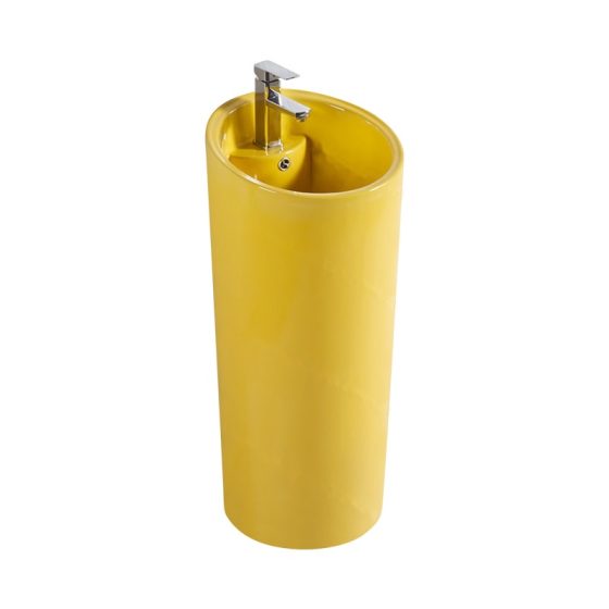 LT-305A-CG-Y gold pedestal-basins