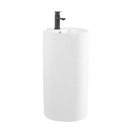 LT-306 white pedestal-basins