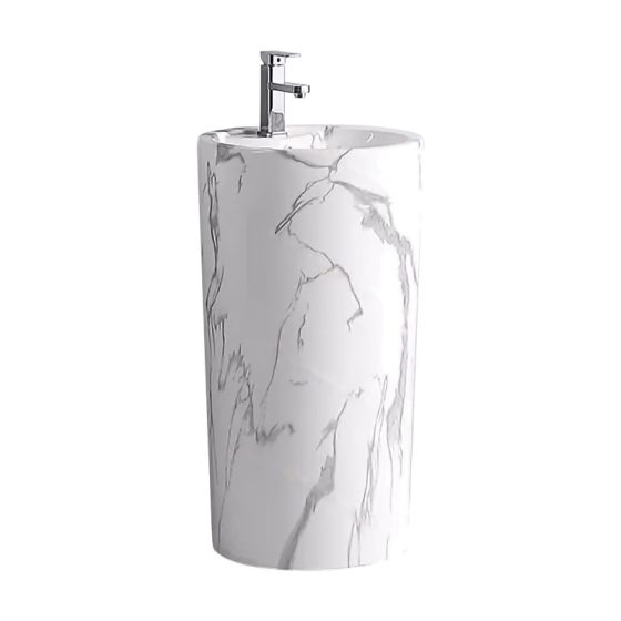 LT-306A-DP-CT-18 patterned pedestal-basins