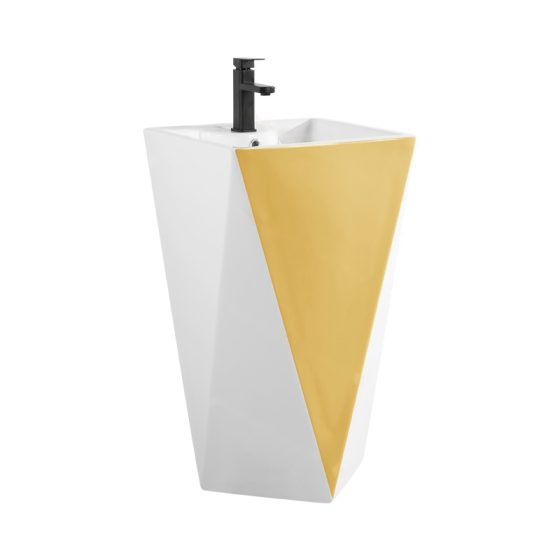 LT-307-CG-WY colored pedestal-basins