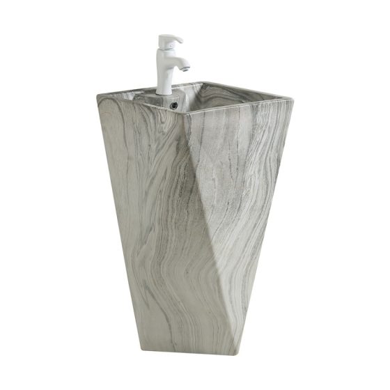 LT-307-DP-CT-134 grey pedestal-basins